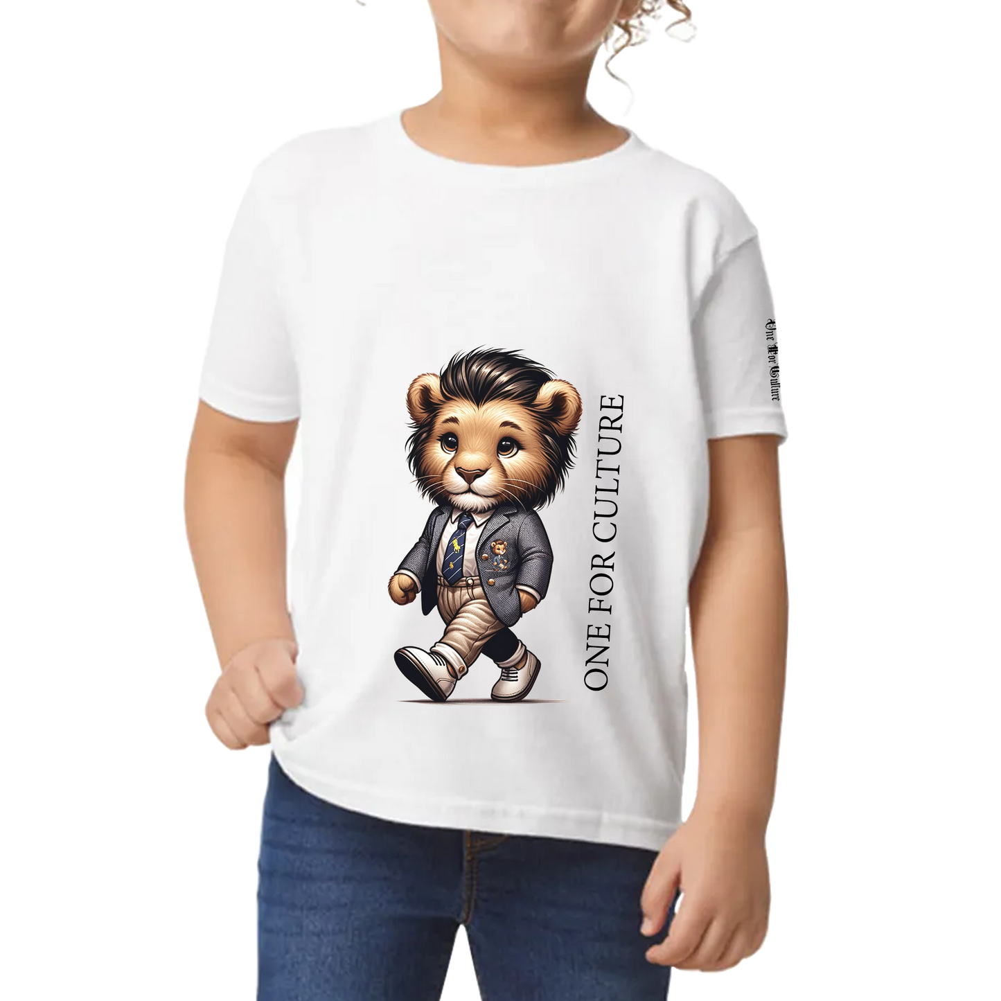 Lionheart Kids T-shirt in Black