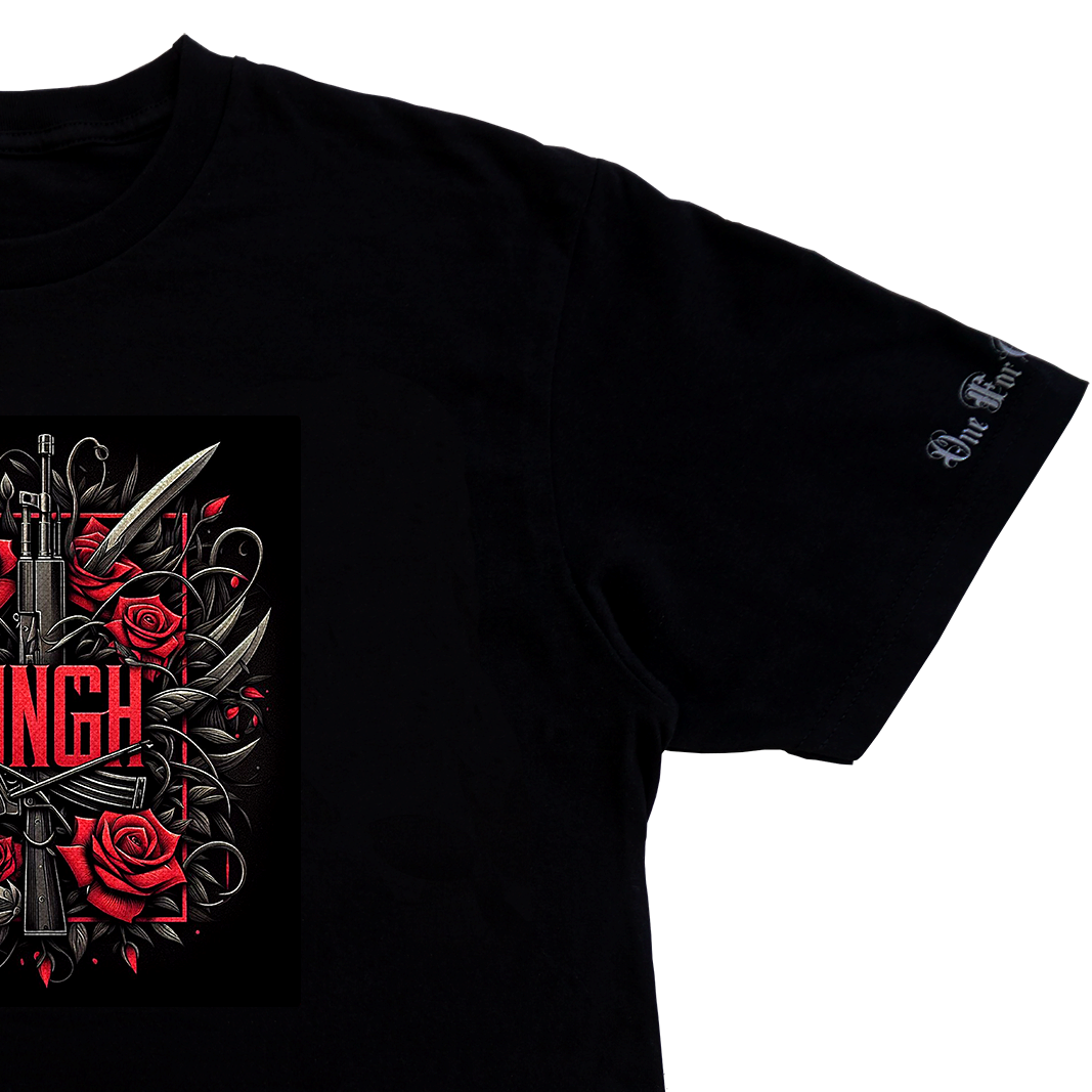 Rebellion & Roses : SINGH T-Shirt | Dare to Be Different, Dare to Bloom